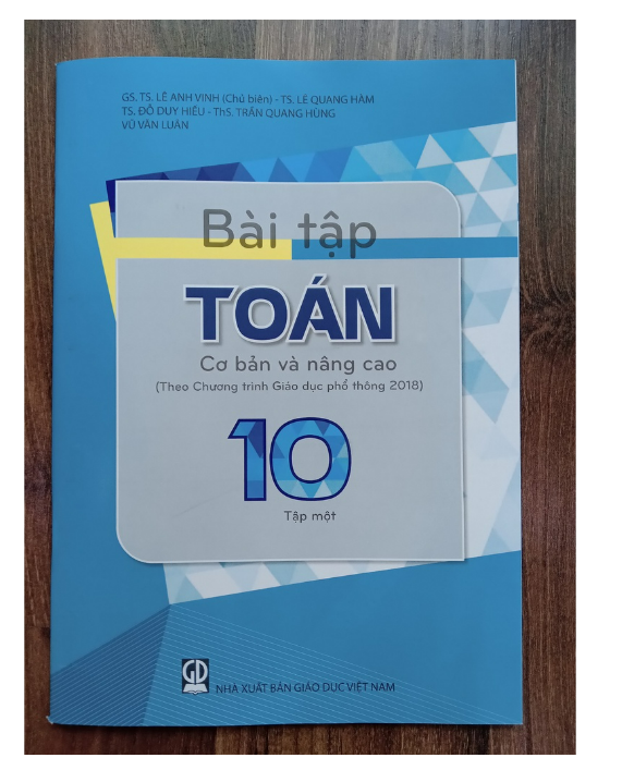 Sách - Bài tập toán 10 - tập 1 cơ bản và nâng cao