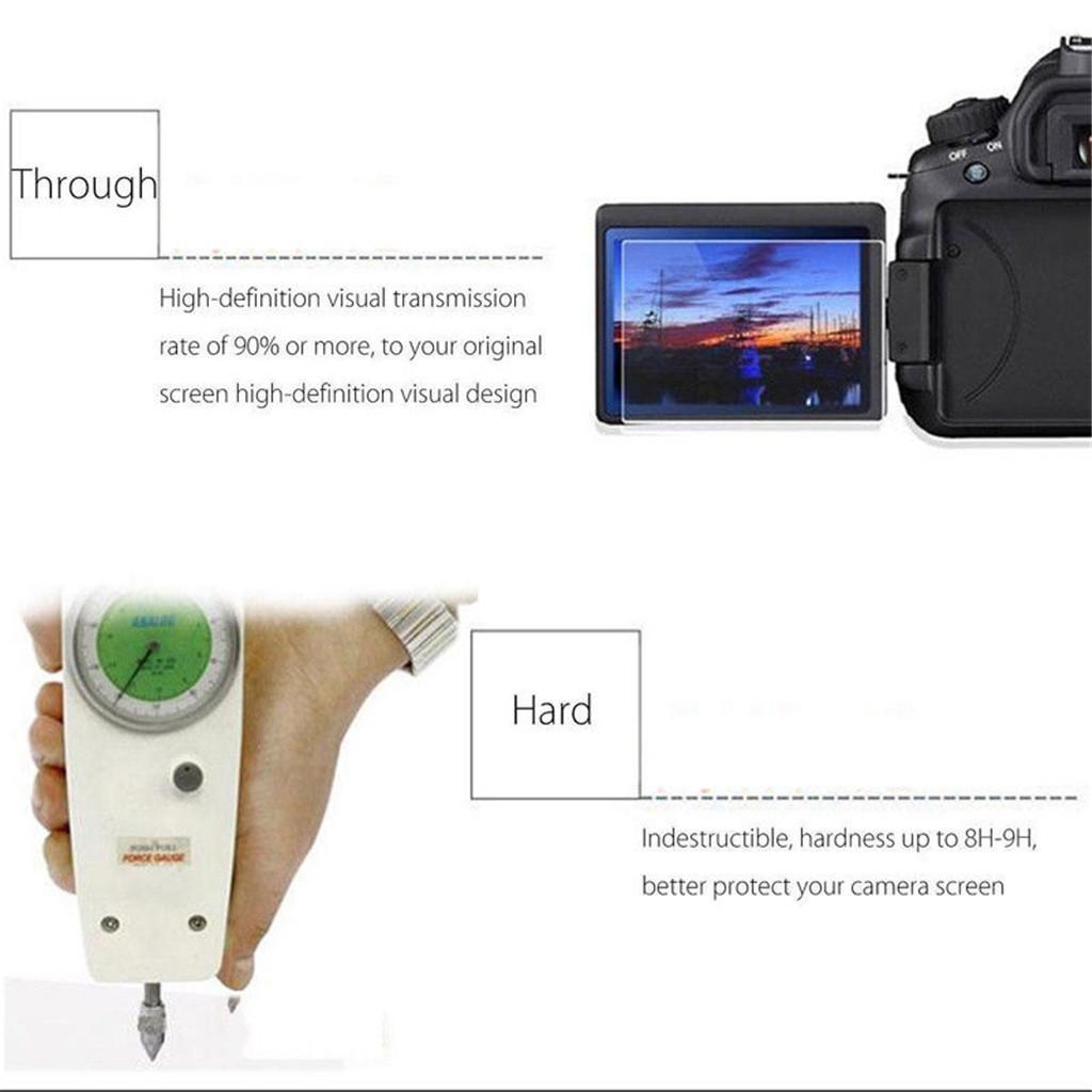 0.33mm Tempered Optical Glass LCD Screen Film Protector for Sony Alpha A7RII