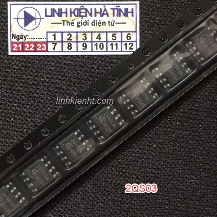 linh kiện IC nguồn ICE2QS03 ​​2QS03G 2QS03 ​​SOP-7 mới