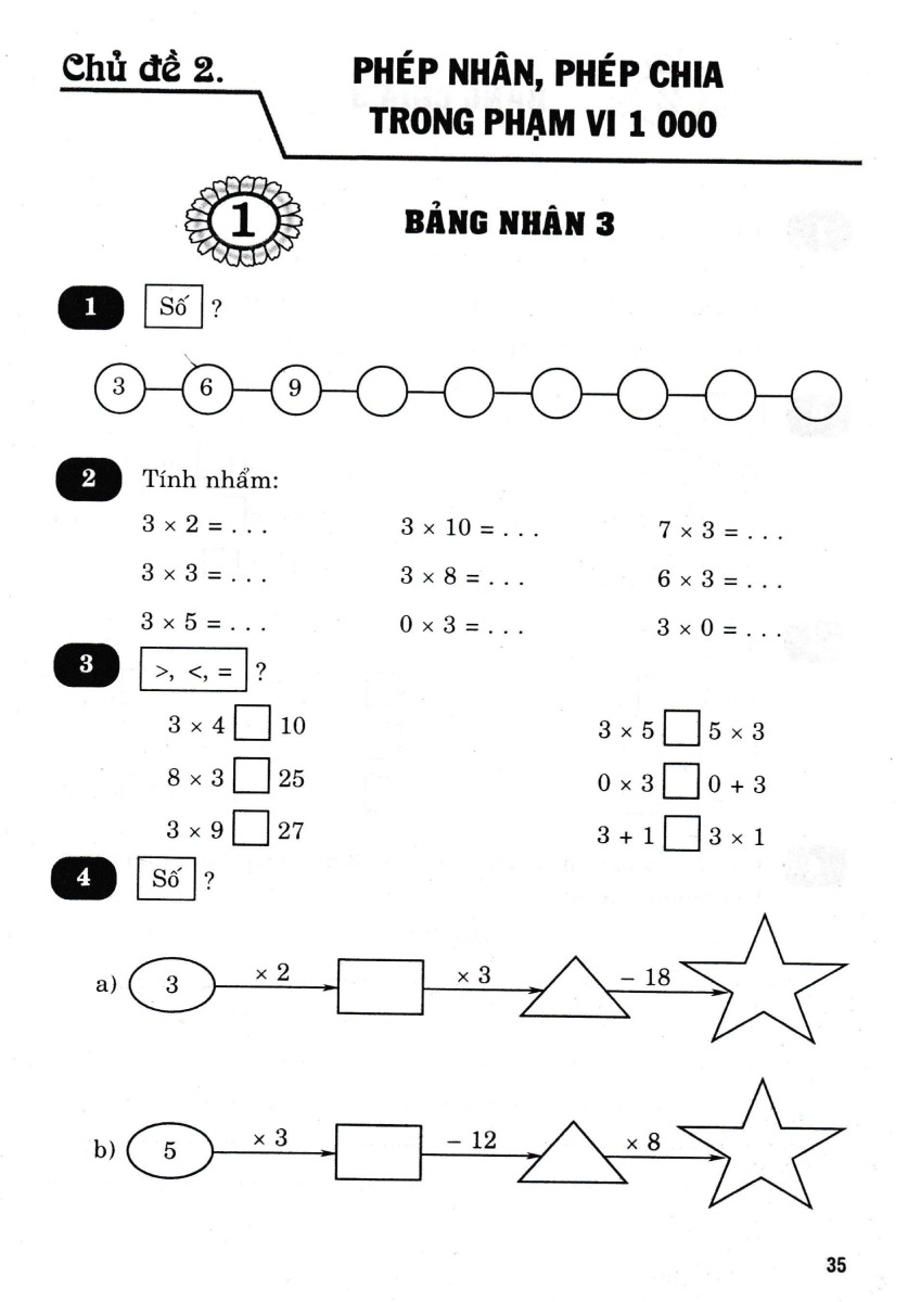 Vở Bài Tập Nâng Cao Toán Lớp 3 - Tập 1 (Bám Sát SGK Chân Trời Sáng Tạo) _HA