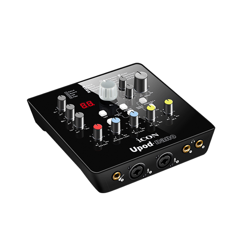 Soundcard hát livestream, thu âm, karaoke icon upod nano - avstar - hàng chính hãng