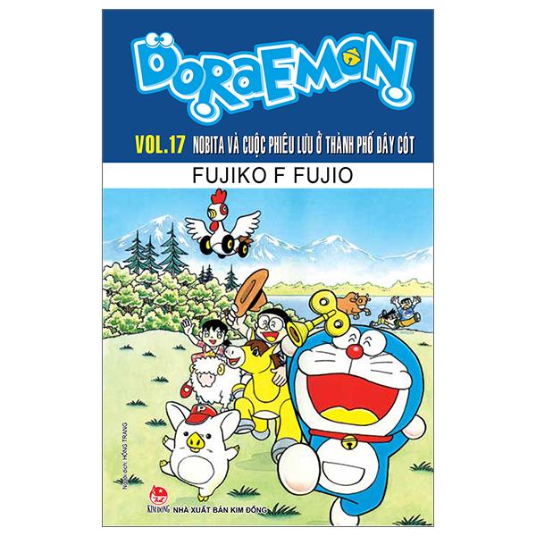 Doraemon Tập 17 - Nobita Và Cuộc Phiêu Lưu Ở Thành Phố Dây Cót (Tái Bản 2023)
