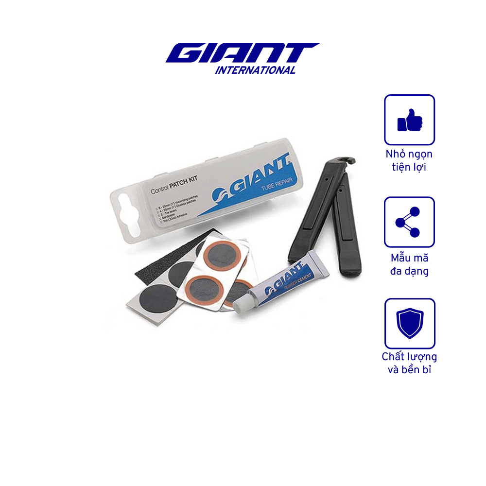 [FREESHIP] Bộ Dụng Cụ Vá Vỏ Xe Đạp GIANT Pump Combo Kit &amp;amp; Patch – Tire Patch Kit