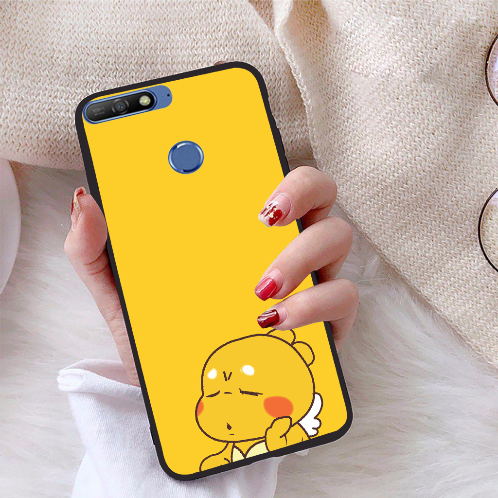 Ốp lưng dành cho Huawei Y6 Prime viền dẻo TPU Bộ Sưu Tập Khủng Long Lai Ong - Hàng chính hãng