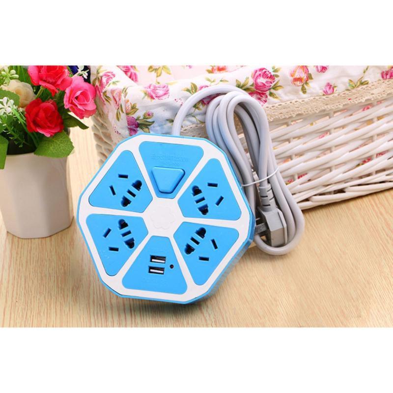 Ổ Cắm Điện Hình Trái Cam 2 Cổng USB