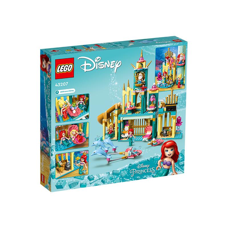 Đồ Chơi LEGO Disney Princess Lâu Đài Của Công Chúa Ariel 43207