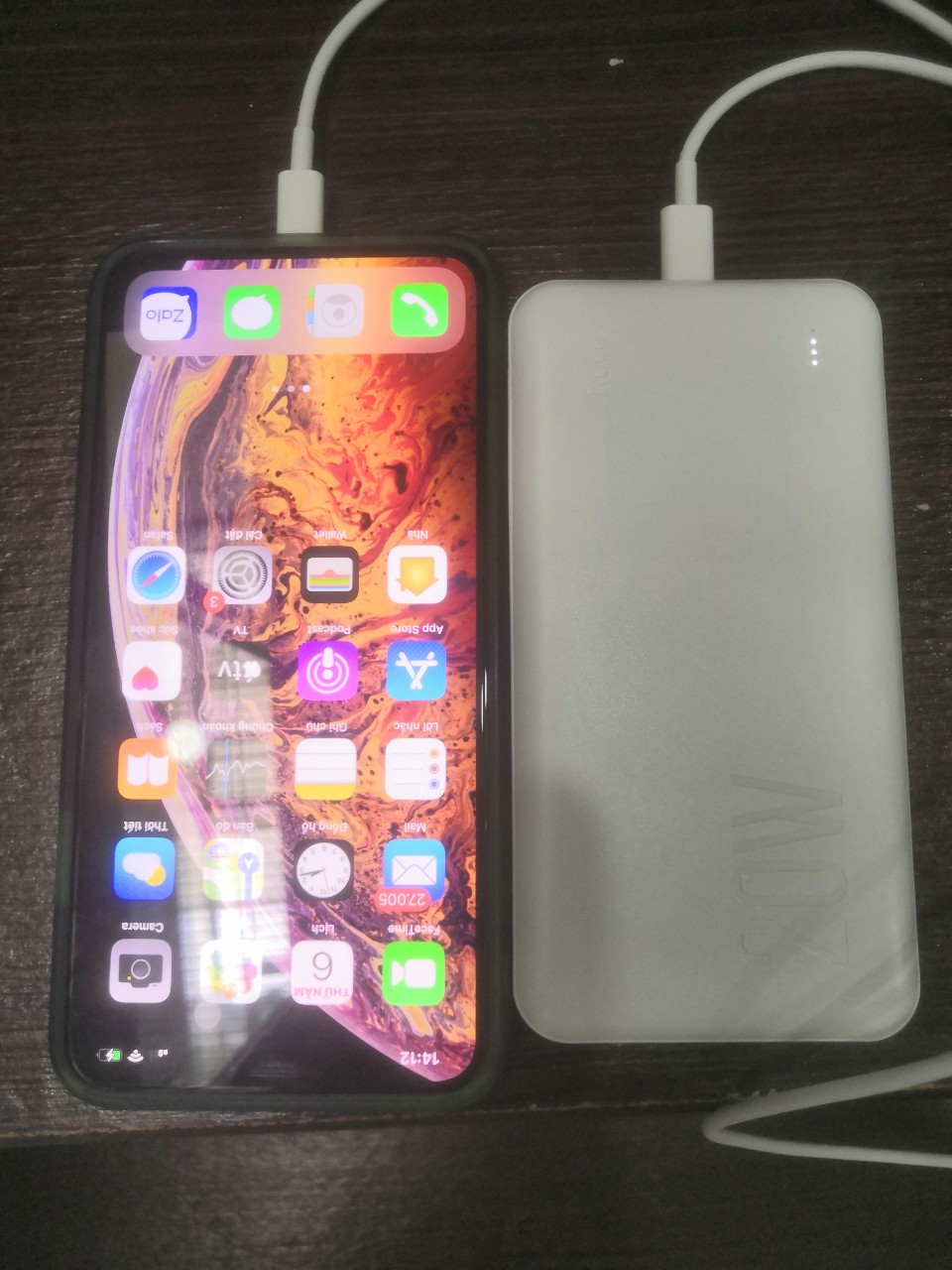 Pin dự phòng sạc nhanh 10.000mah hoco J87 QC 3.0 và PD 20w,cổng sạc type-c sạc đảo chiều