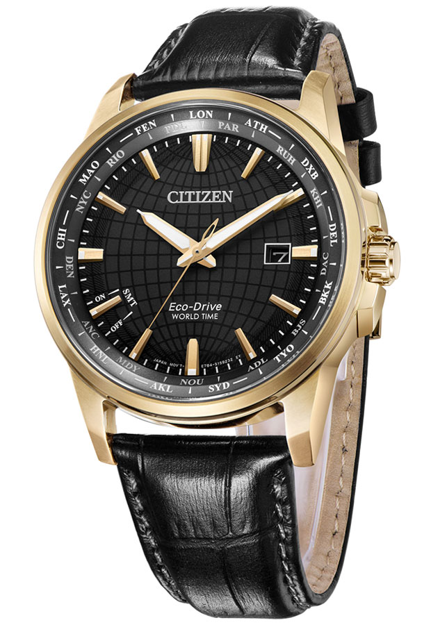Đồng Hồ Nam Citizen Dây Da BX1008-12E - Mặt Đen