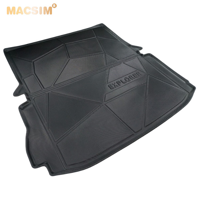 Thảm lót cốp xe ô tô Ford Explorer qd 2011-2019 nhãn hiệu Macsim- hàng loại 2