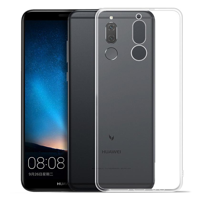 Ốp lưng dẻo silicon Ultra Thin dành cho Huawei Nova 2i / Huawei Honor 9i chỉ mỏng 0.6 mm có gờ bảo vệ Camera  - Hàng chính hãng