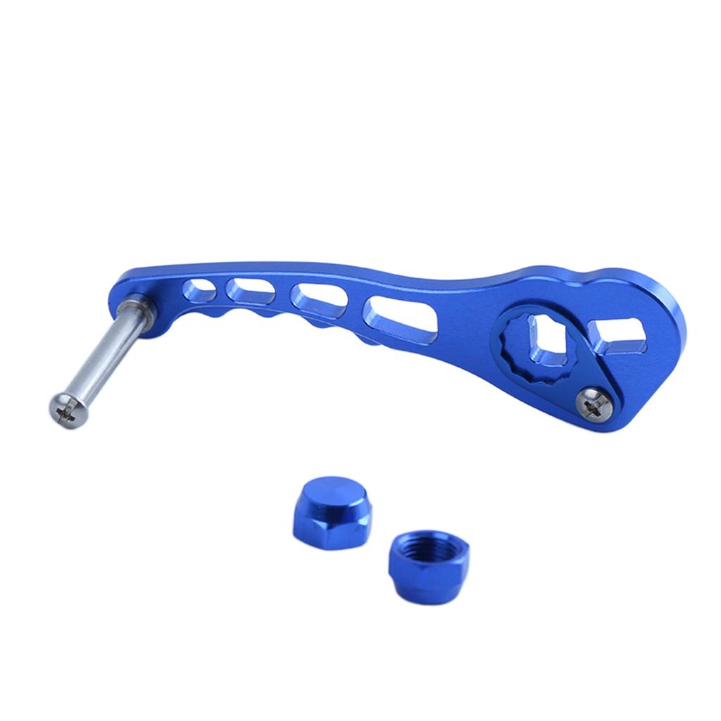 Fishing Spinning Reel Handle Metal Rocker Arm Reel Replacement Power Handle Grip, Optional Colors