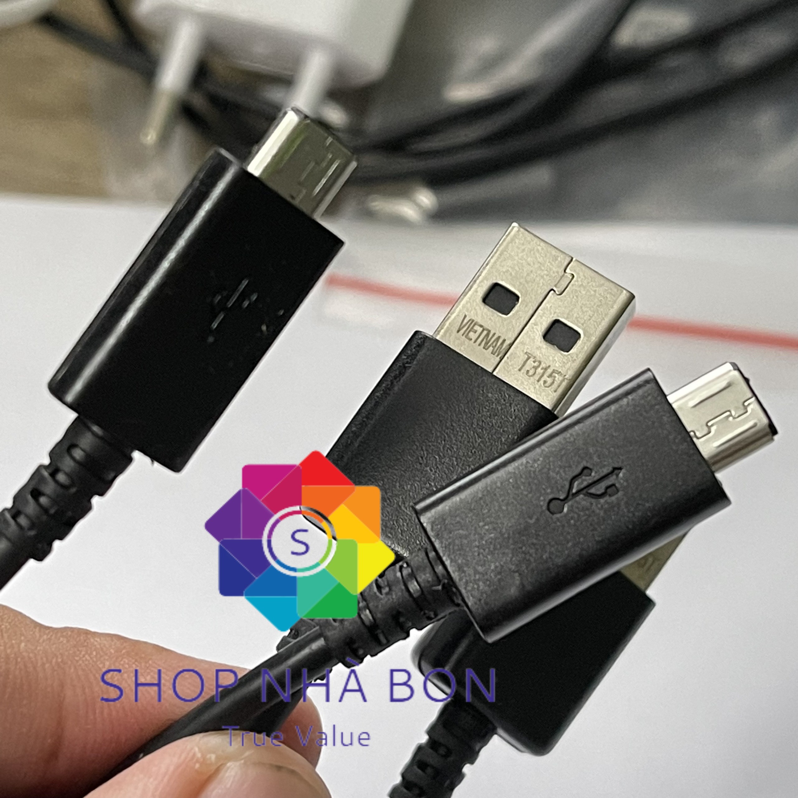 Hình ảnh Dây cáp sạc nhanh Micro USB cho điện thoại SamSung, Oppo, VIVO- Hàng nhập khẩu