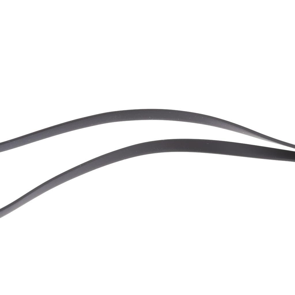 PC Headset to Phone Adapter 3.5mm Female to 2  Splitter Cable Black