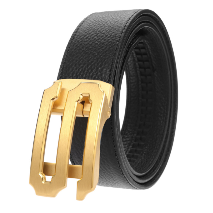 Dây Nịt Nam SAM Leather SFDN112 - Thắt Lưng Nam Da Bò Cao Cấp/ Mặt Khoá Thắt Lưng Inox Không Gỉ, Men's belts