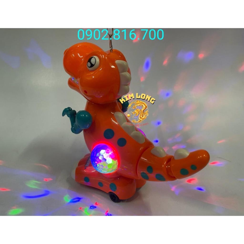 Đồ chơi Lồng đèn trung thu hình khủng long có pin nhạc đèn quà tặng trung thu
