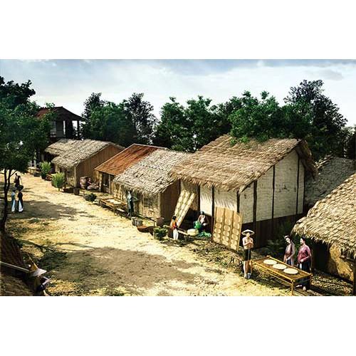 Tranh phong cảnh Hà Nội xưa - HNX027