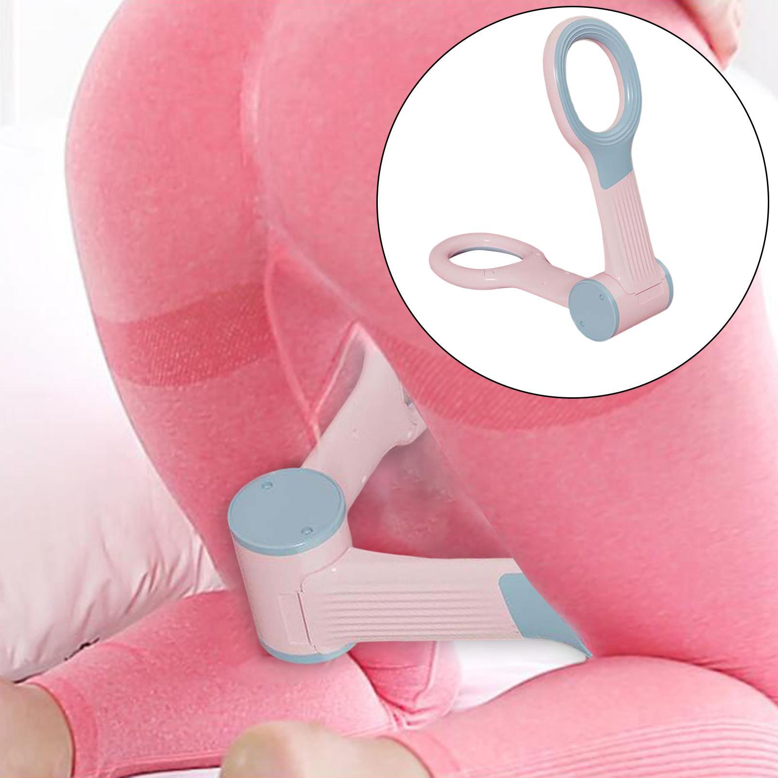 Women Hip Trainer Comfortable Inner Thigh Exerciser for Sport Workout Yoga Pink