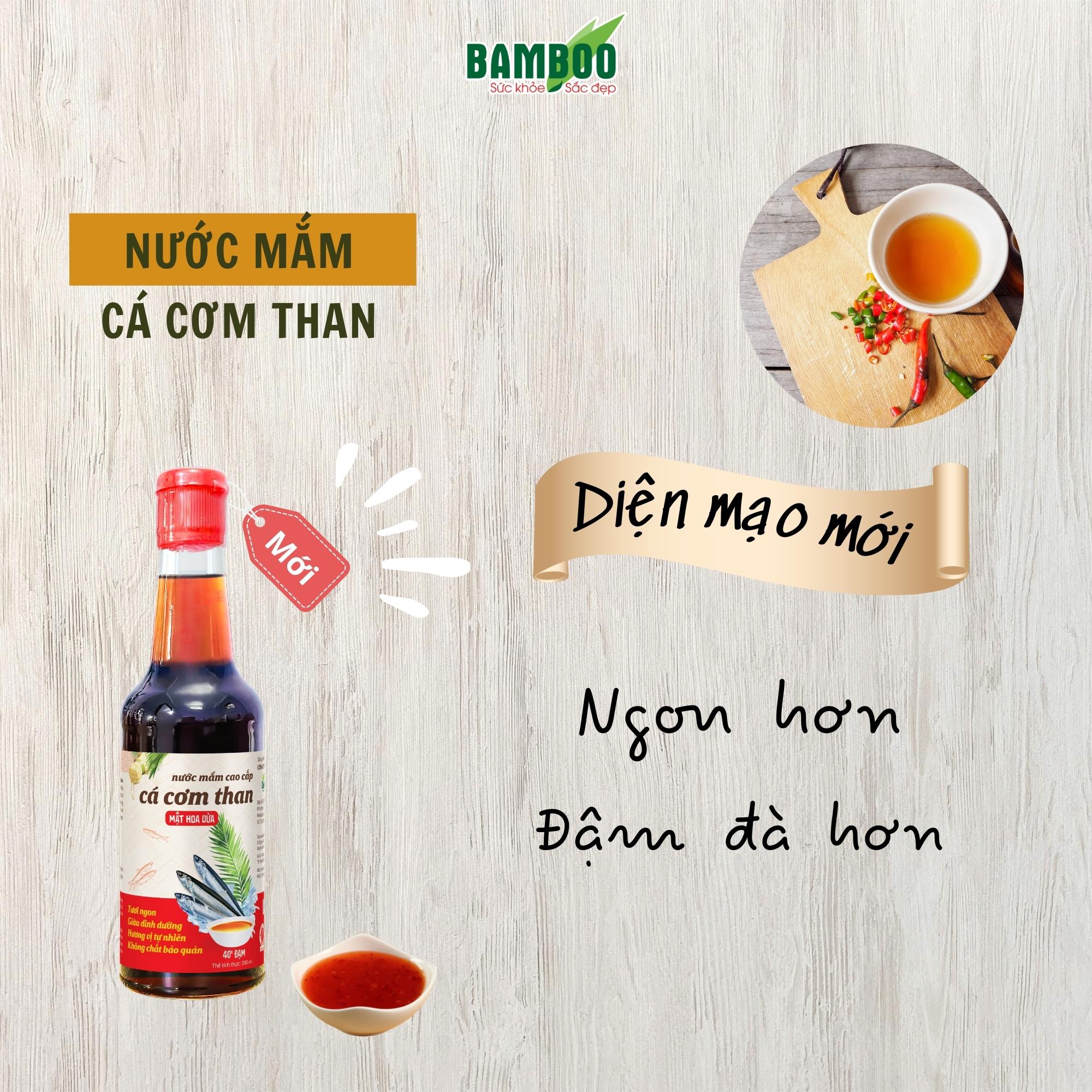 Nước mắm cá cơm mật hoa dừa 40N cao cấp - Detoko