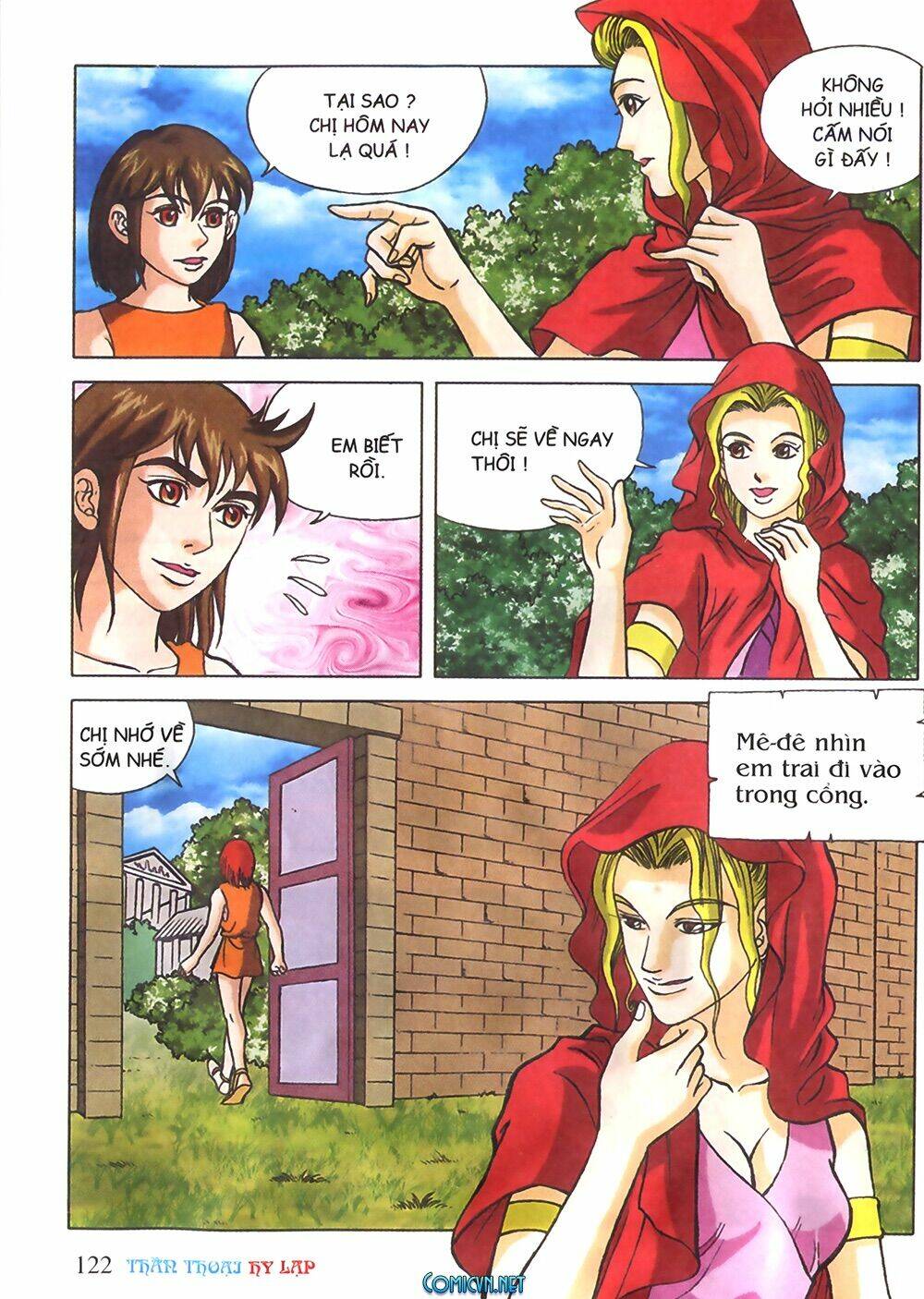 thần thoại hy lạp màu chapter 26 28