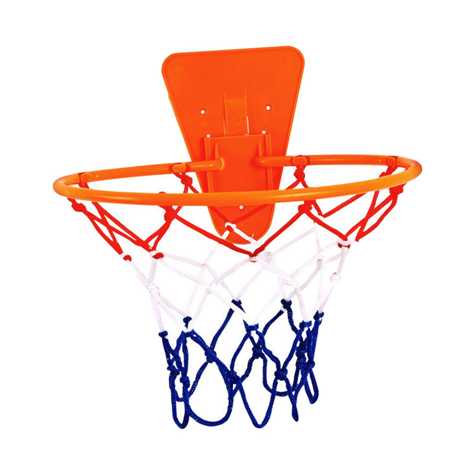 Mini Basketball Hoop Wall Frame Stand Basketball Game Accessory Kids Basketball Hoop Indoor for Home Bedroom Living Room Door