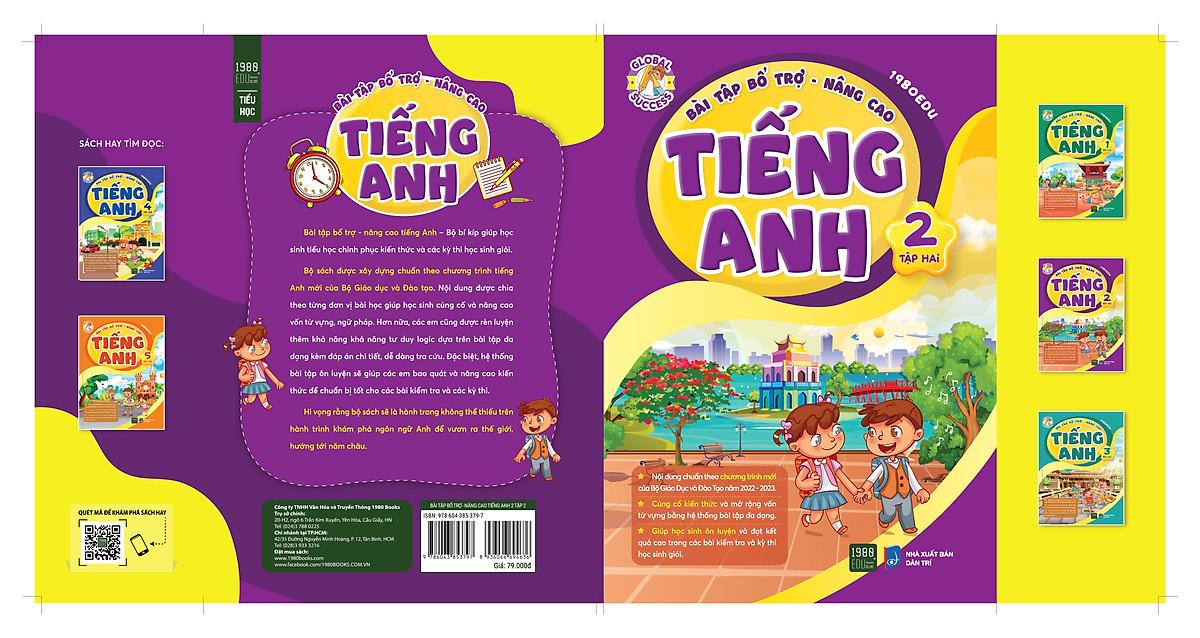 Bài Tập Bổ Trợ Nâng Cao Tiếng Anh Lớp 2 Tập 2 - Bản Quyền