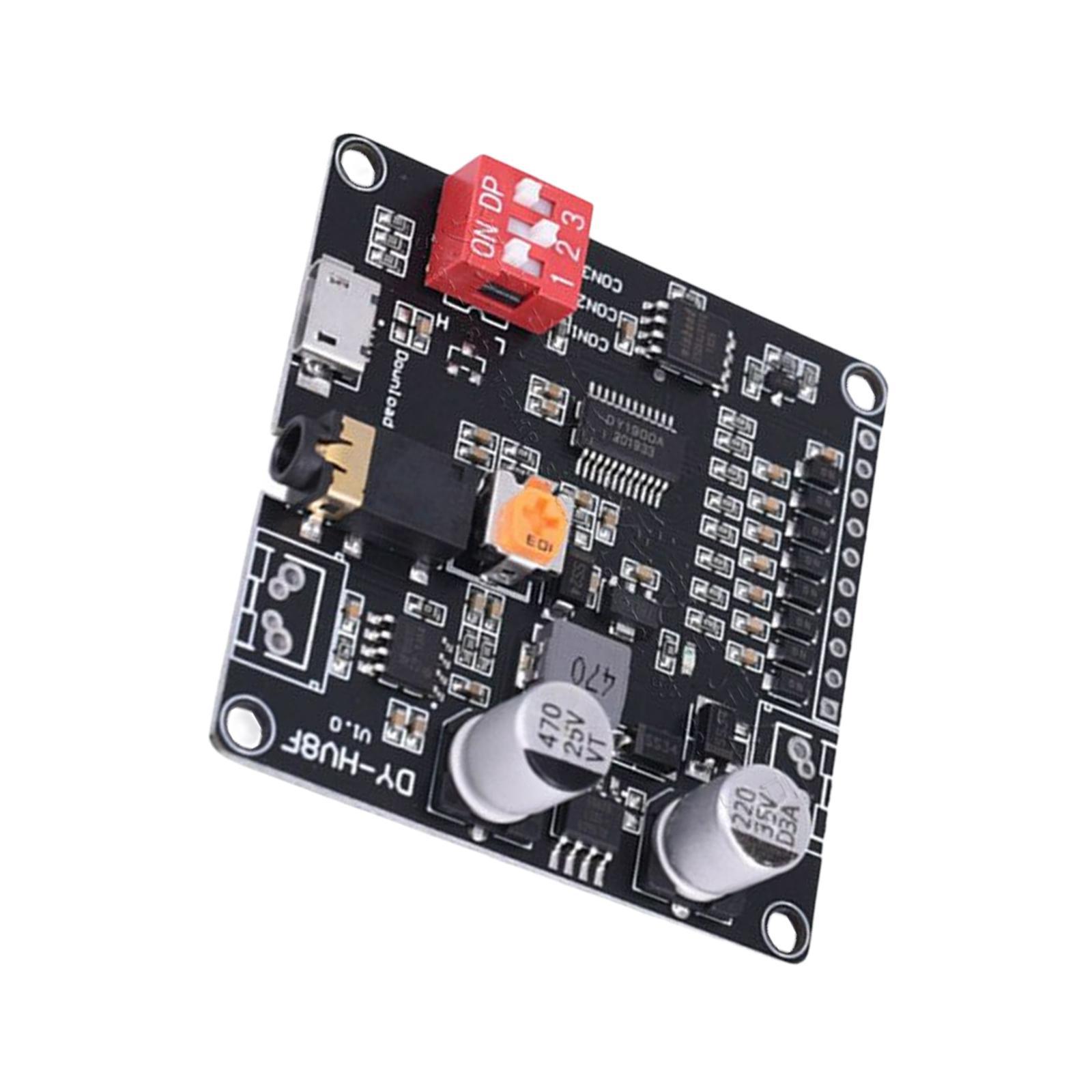 Voice Playback Module Support TF Card Electronic Components Accessories, Recording Hv8F SD TF Amplifier Board MP3 Music Player