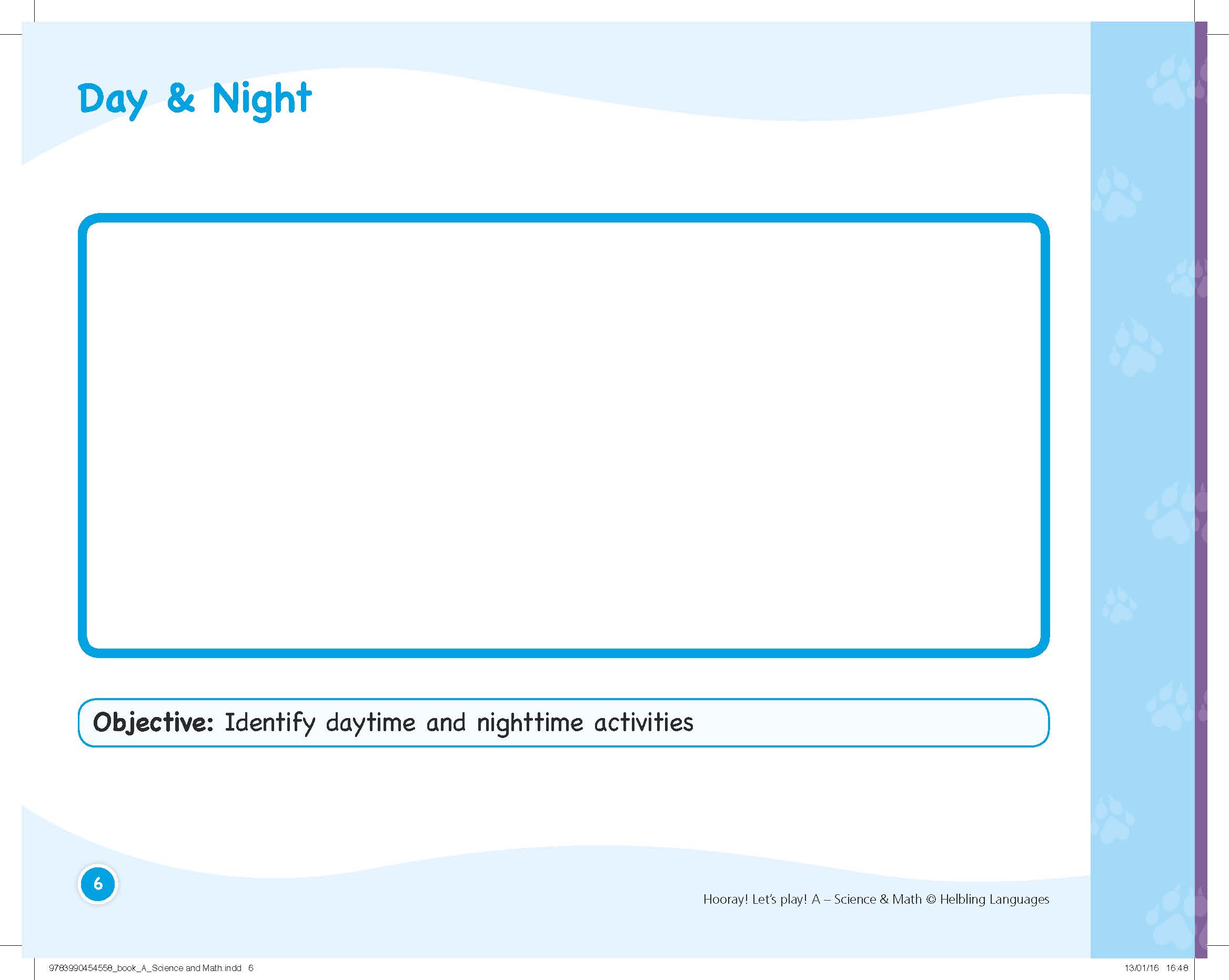 Hooray Let's Play Level A Math &amp; Science Activity Book