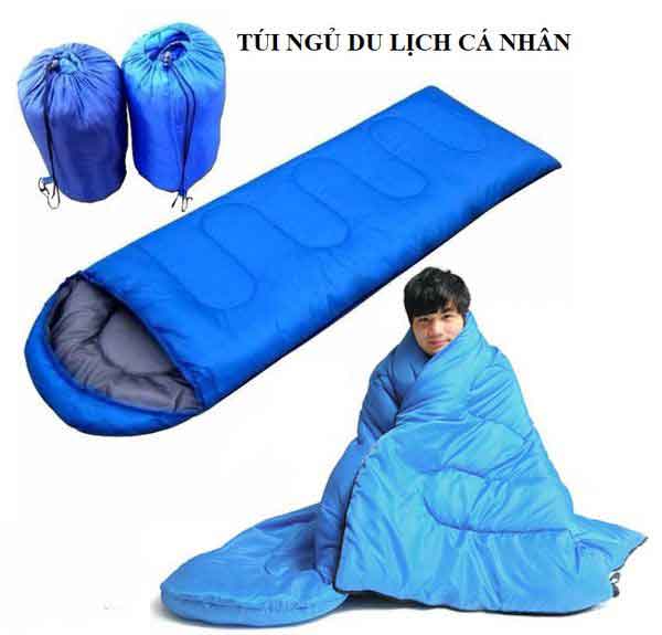 Túi Ngủ Văn Phòng Du Lịch, Phượt Cá Nhân- 3 Lớp Cao Cấp - Gói Gọn Tiện Ích- Hàng Chính Hãng MINIIN