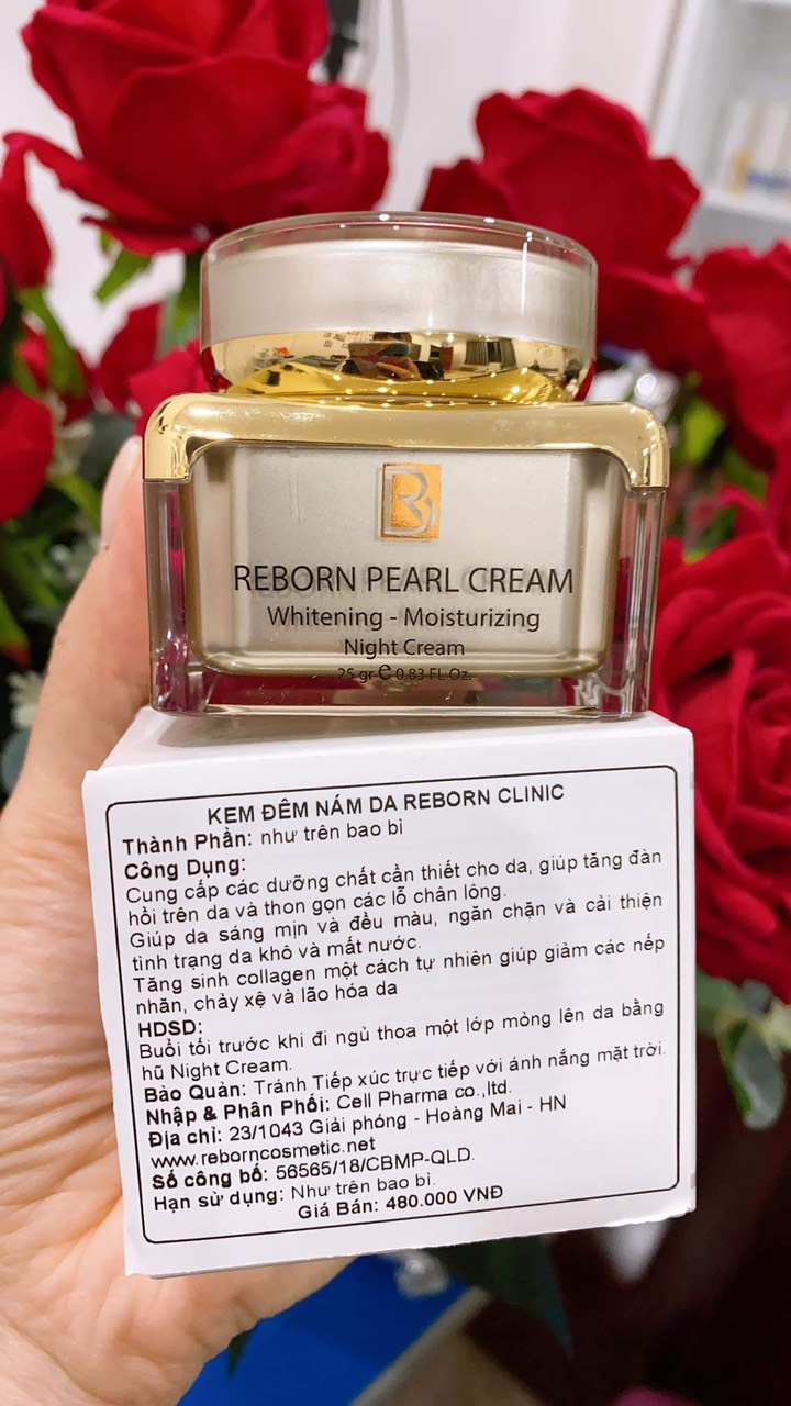 Kem Night Cream REBORN-TRI NÁM,TÀN NHANG,ĐỐM NÂU