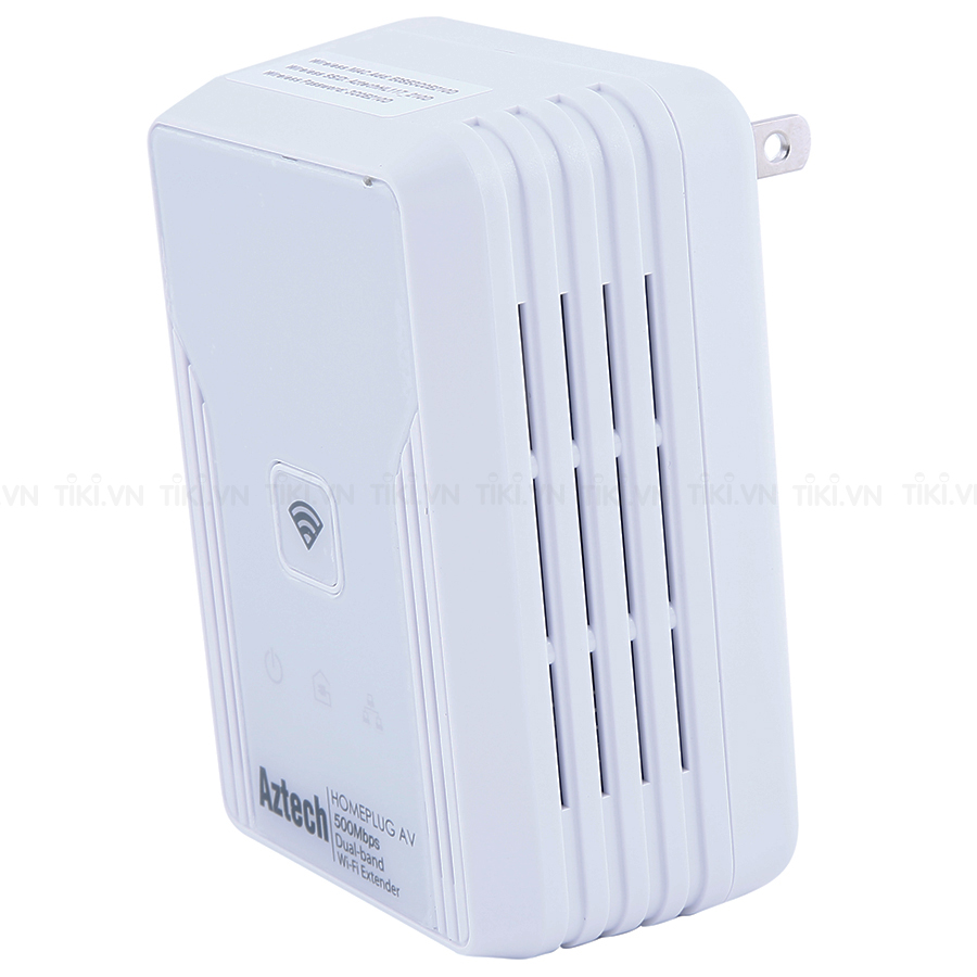 Aztech HL117EW - Bộ Truyền Mạng Qua Đường Dây Điện Tốc Độ 500Mbps Hỗ Trợ Wifi