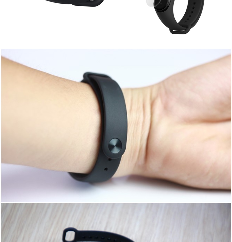 Dây Đeo Đồng Hồ Thay Thế Cho Vòng Đeo Tay Thông Minh Xiaomi Mi Band 3 Mi Band 4 - Hàng Chính Hãng