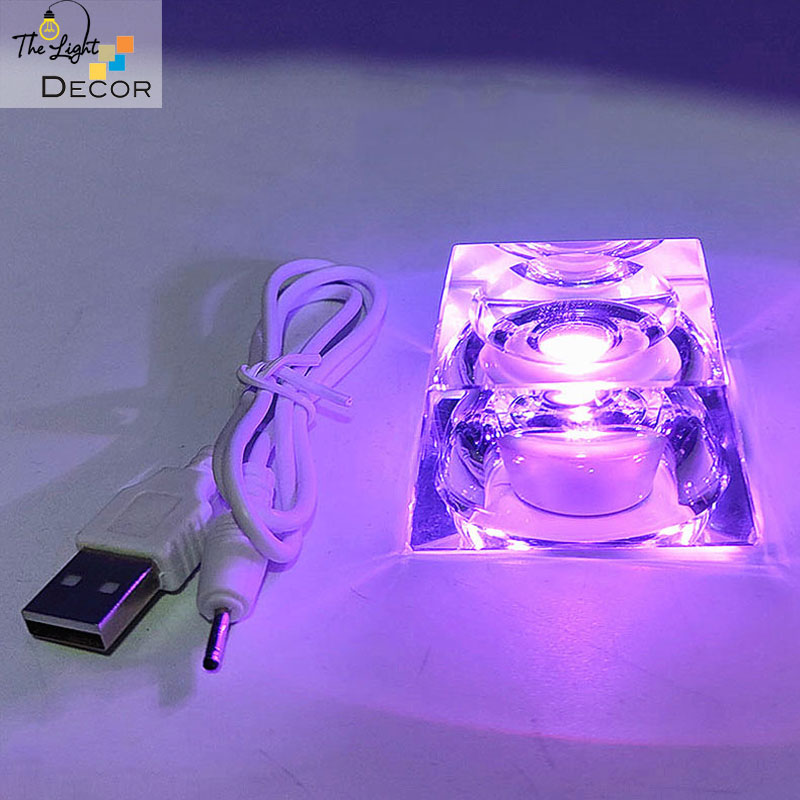 Bộ Quà Tặng Quả Cầu Pha Lê 3D larser LED Cá Rồng 6cm (tặng đế đèn + hộp quà)