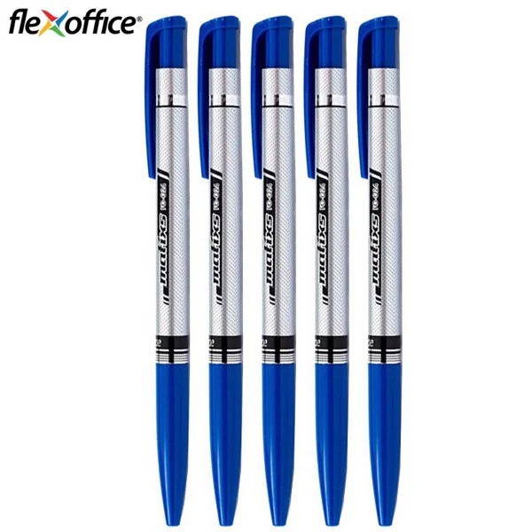 Hộp 20 bút bi Thiên Long FO-024 mực xanh ngòi 0.7mm