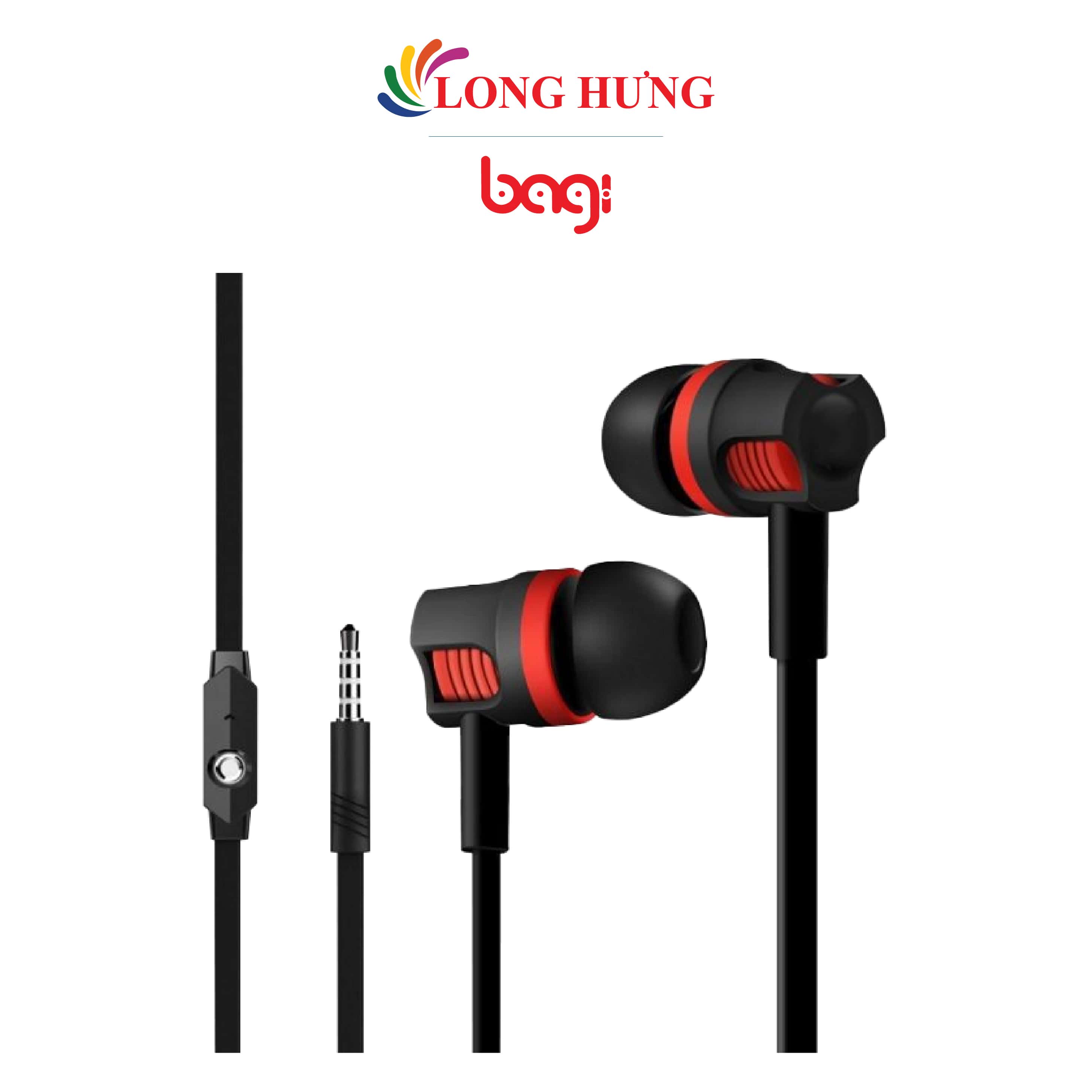 Tai nghe có dây Bagi Super Bass BM-M3 - Hàng chính hãng