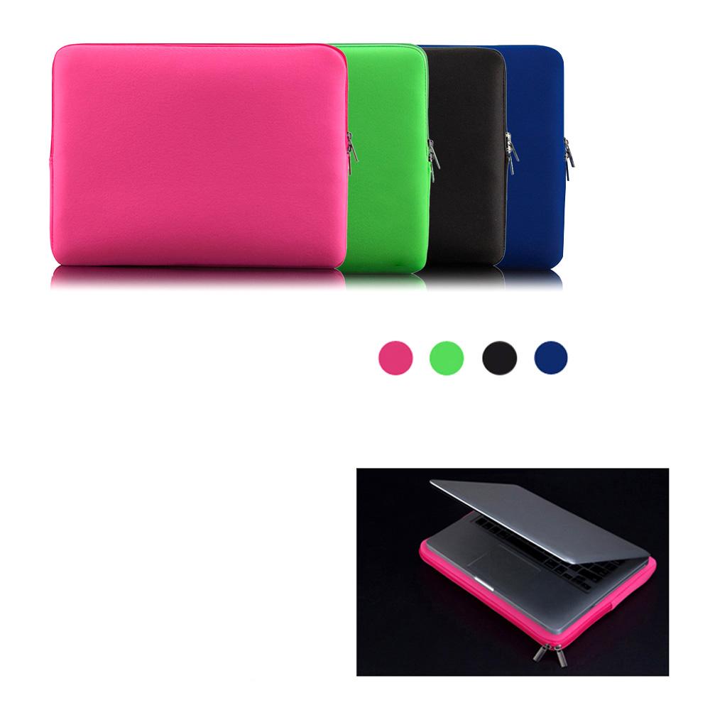 Zipper Soft Sleeve Bag Case Portable Laptop Bag Replacement for 11 inch MacBook Air Ultrabook Laptop Pink