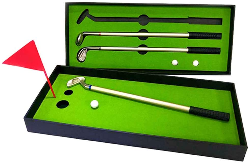 GOLF 2022 - Quà tặng cao cấp cho GOLFER - Bộ bút ký dụng cụ đánh Golf Mini để bàn