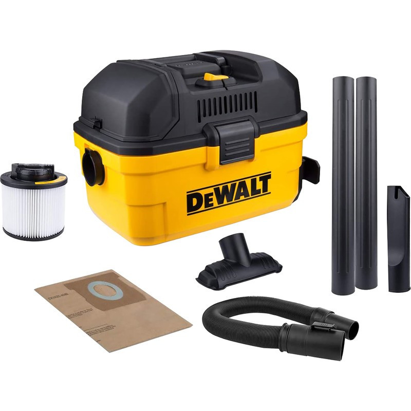 Máy hút bụi Công nghiệp 3 chức năng 15L Dewalt DXV15T (1350W – 1.8HP) -Hàng Chính Hãng