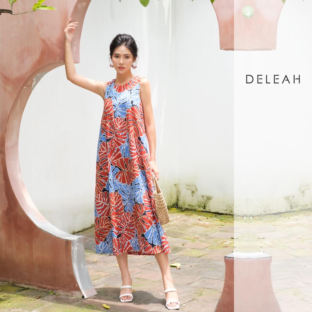 Đầm suông dáng chữ A De Leah 