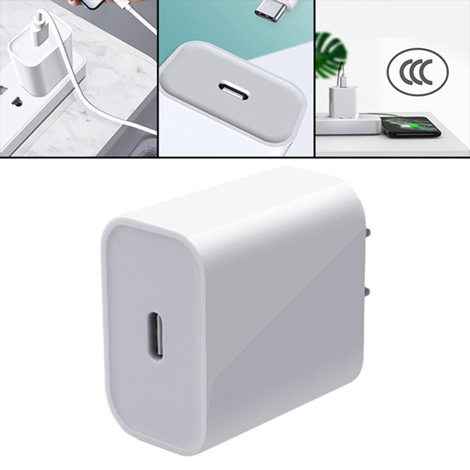 20W USB C Charger Block Plug for iPhone 12/12 Pro max 11/11Pro/X/XR/XS/8 Type C