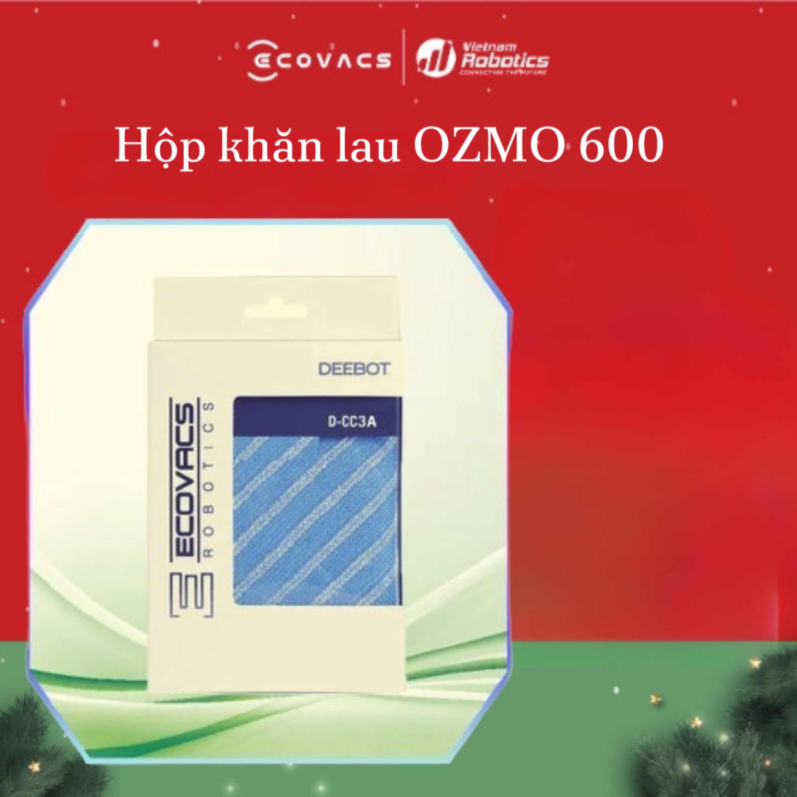 Hộp khăn lau Deebot Ozmo 600 - Hàng Chính Hãng