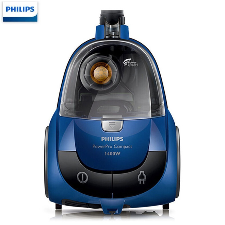 Máy hút bụi gia đình Philips FC8471/81 công suất 1400W,  dung tích 1.1 lít, hiệu quả làm sạch tốt với Công nghệ PowerCyclone - Hàng nhập khẩu