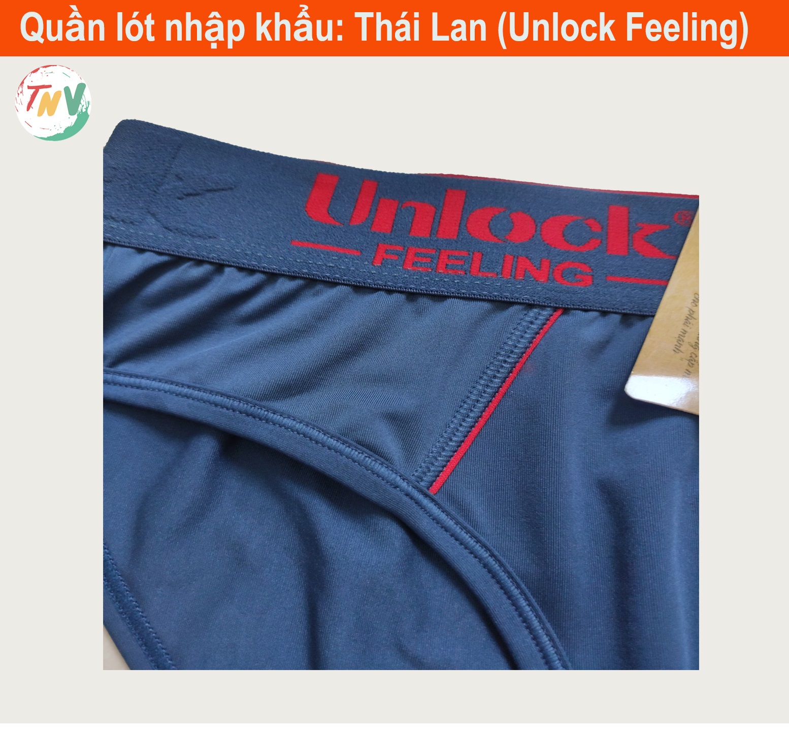 Combo 5 quần lót Nam Thái Lan (Unlock Feeling)