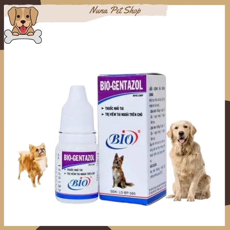 Lọ nhỏ tai Bio-Gentazol cho chó mèo 10ml