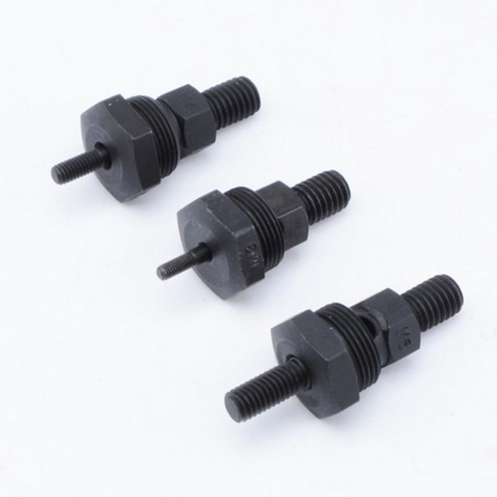 6 Pieces Steel Hand Nut Riveter Gun M4-M6 Nut Rivet Mandrels Tools Parts