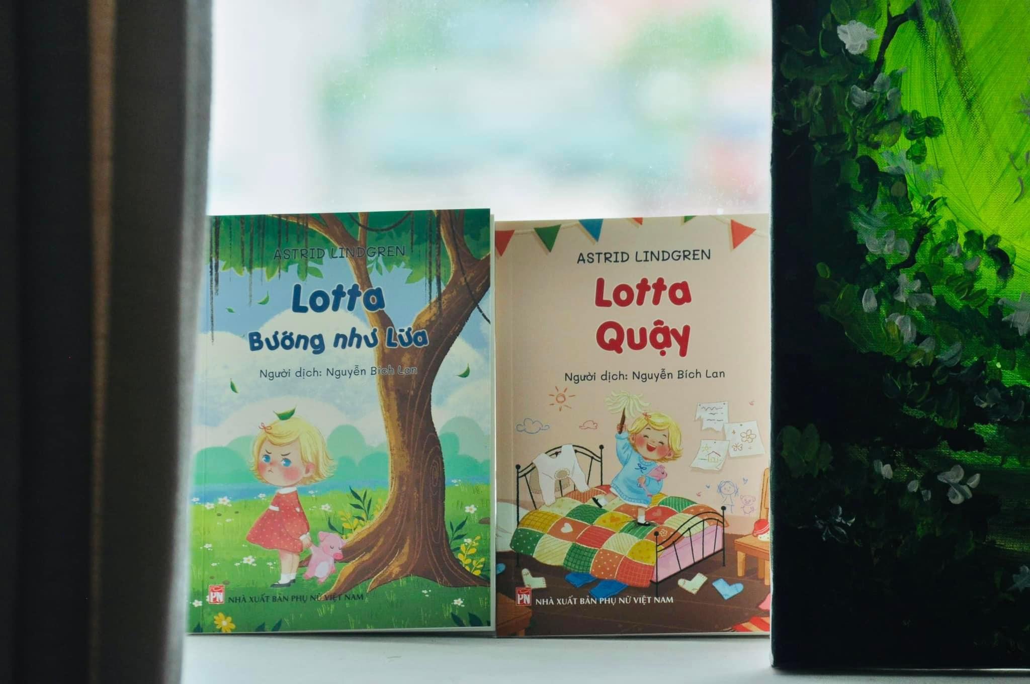 Bộ 2 quyển Lotta bướng như lừa và Lotta quậy -  Người dịch: Nguyễn Bích Lan