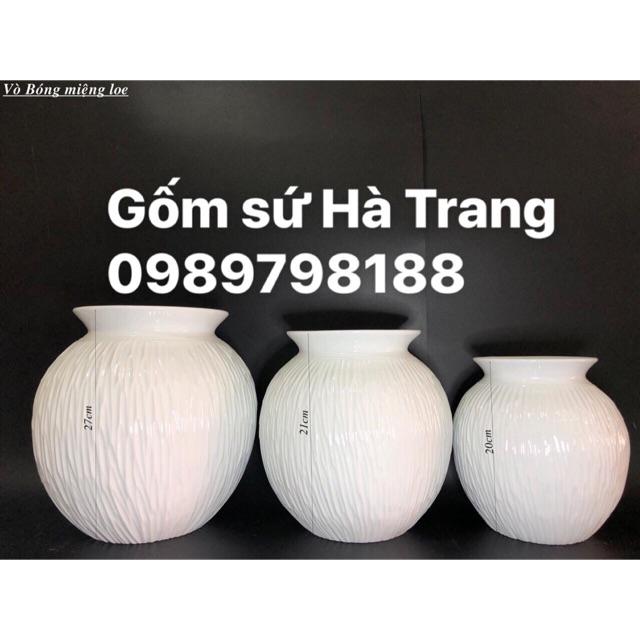 Vò miệng loe gốm sứ Bát Tràng cao cấp