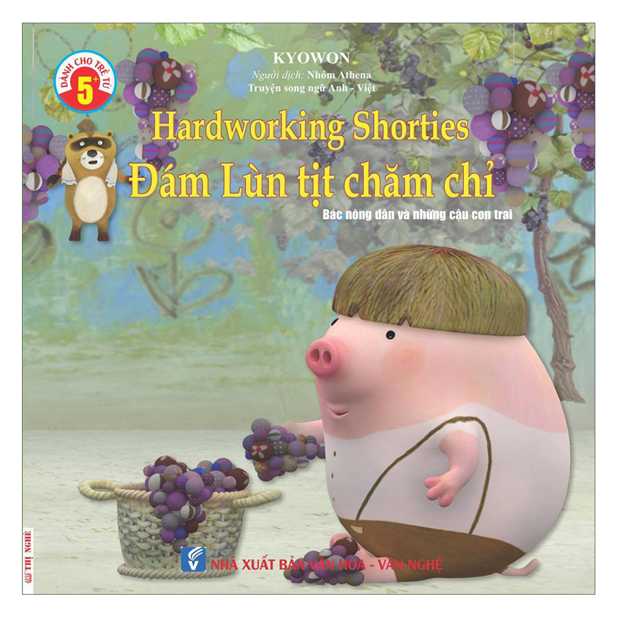 Truyện Song Ngữ Anh Việt - Đám Lùn Tịt Chăm Chỉ