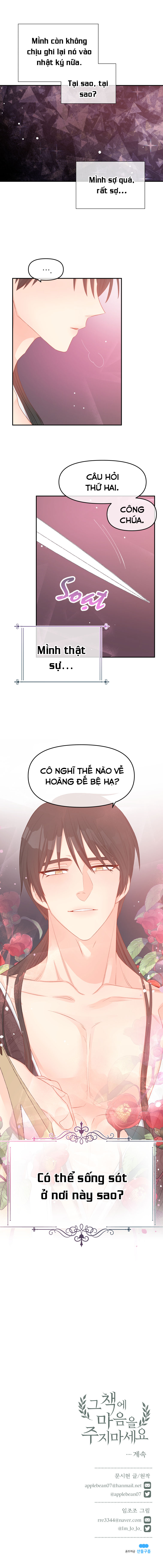 đừng đặt tình cảm mình vào cuốn sách đó chapter 11 17