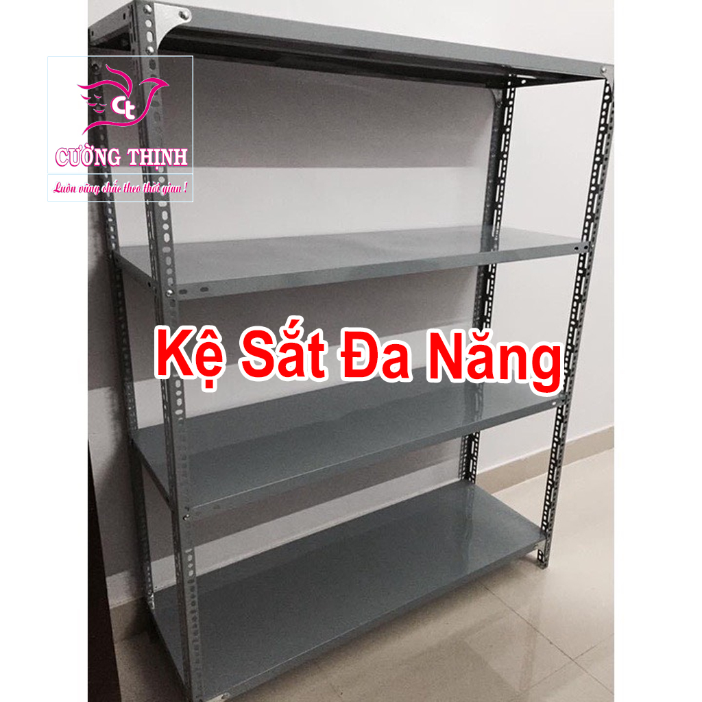 Kệ sắt đa năng 4 tầng ( Cao 1.5m x Dài 1.2m x Rộng 0.4m)