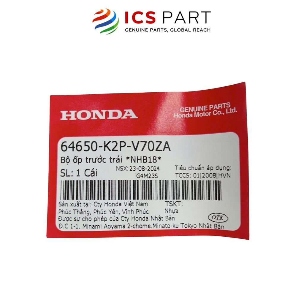 Bộ Cánh Yếm Trước Trái Nhb18 HONDA Winner X V3 2022+ Màu Bạc mờ (64650K2PV70ZA)